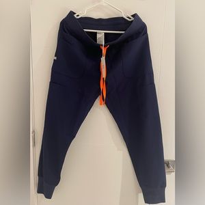 Women’s Figs Nepal Skinny Jogger Scrub Pants Medium Navy
